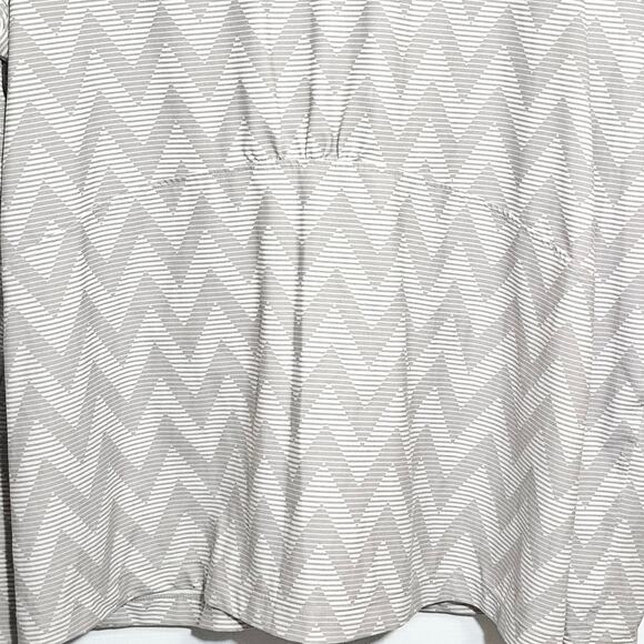 Merrell Womens Opti Wick Full Zip Jacket XL Grey White Chevron SPF Outdoor Sport - Picture 6 of 7